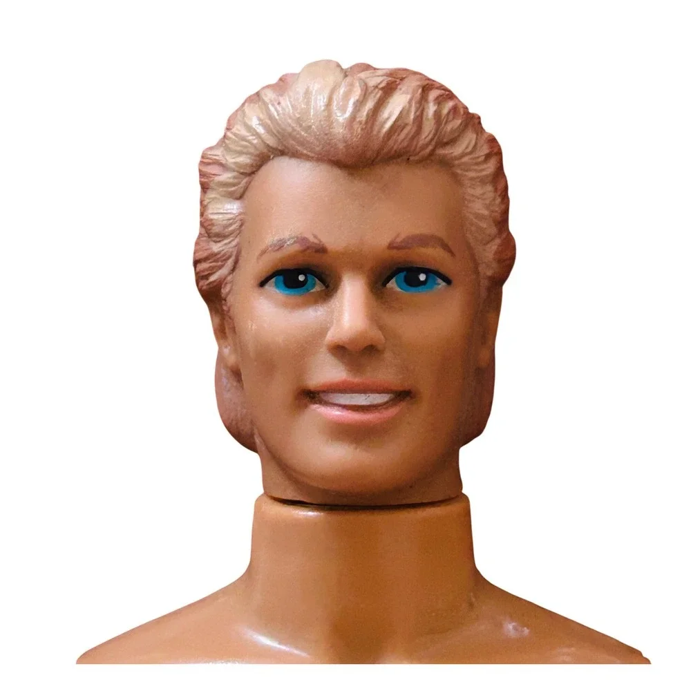 Vintage Kencore Mattel Barbie KEN DOLL MOLDED HAIR 1992 Glitter Beach Ken Doll